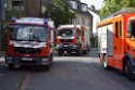 Dachstuhlbrand Koeln Poll Geislarerstr P435